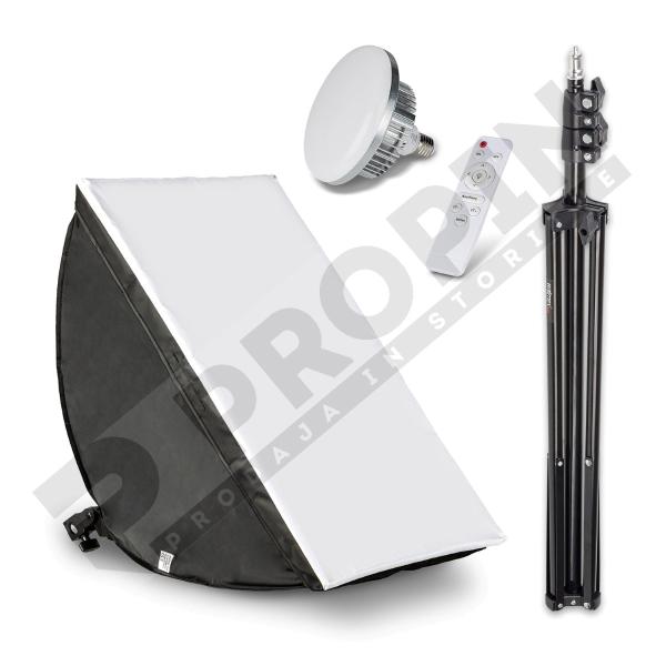 Softbox komplet 40x60cm, 60W LED + stojalo